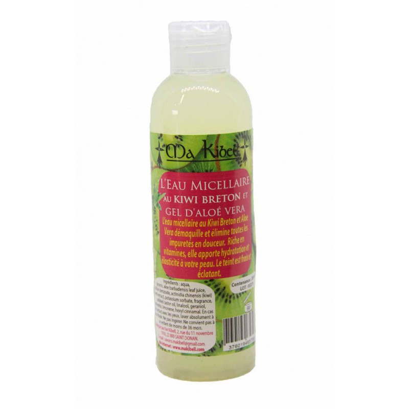 Eau micellaire Kiwi et Gel d'aloé - Ma Kibell 