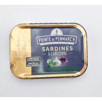 Sardines à l'ancienne à l'huile d'olive au pesto et aux algues Bretonnes