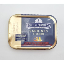Sardines à l'ancienne à l'huile d'olive vierge extra et écorces d'agrumes semi-confites 