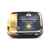 Sardines à l'huile d'olive et citron