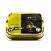 Sardines à l'huile d'olive vierge extra BIO - La Doélanaise Plozévet