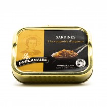 Sardines à la compotée d'oignons - La Doélanaise Plozévet