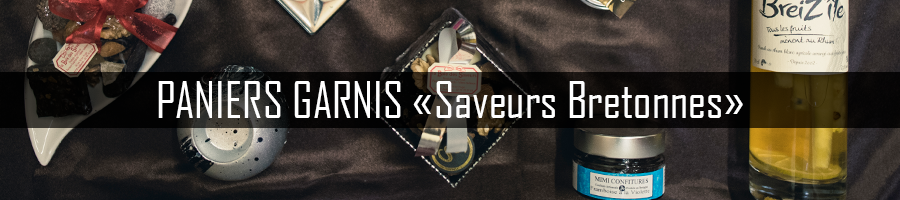 PANIERS GARNIS "Saveurs Bretonnes"